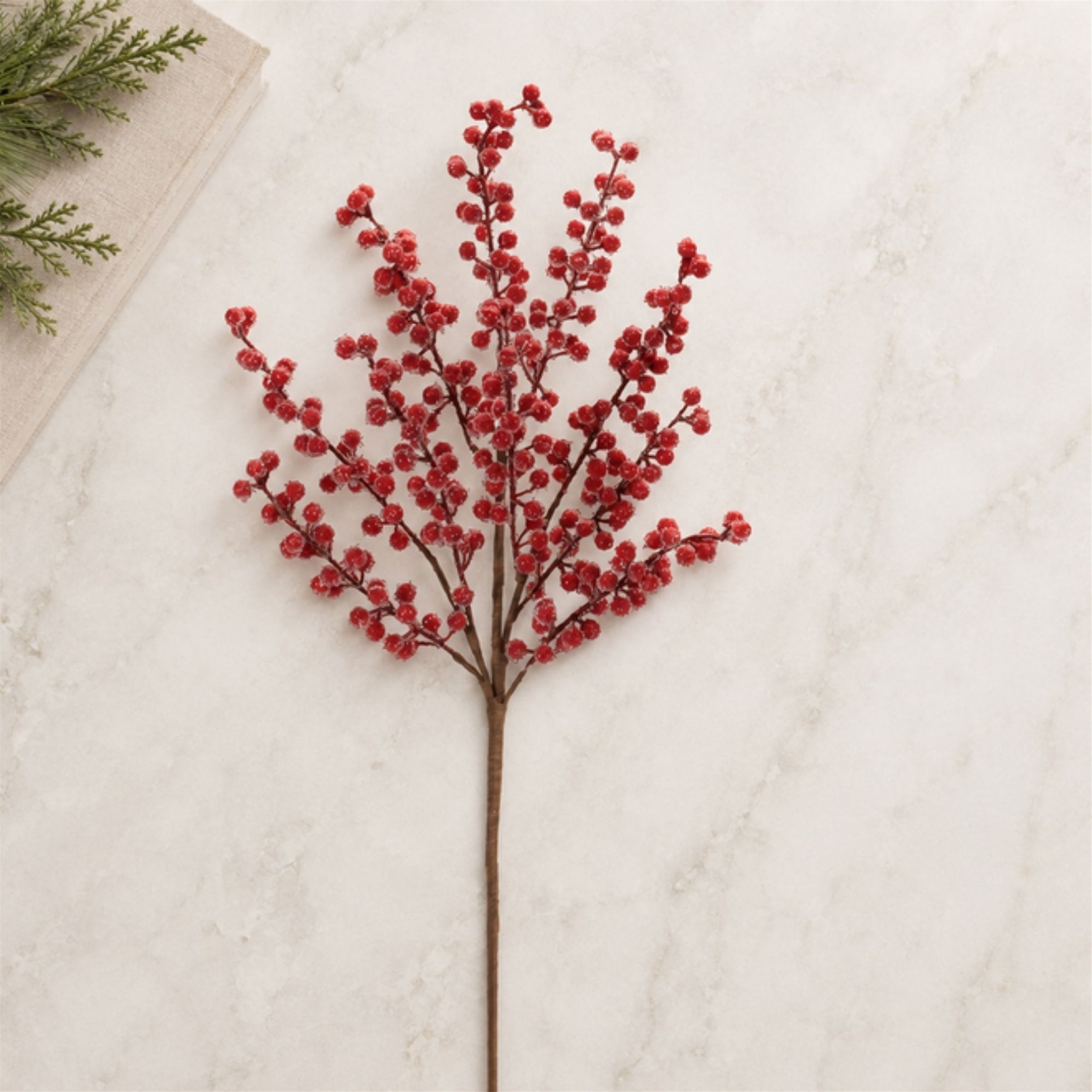 Iced Berry Twig Spray (Set of 2)