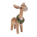 Whimsical Moose with Wreath 11.5"H