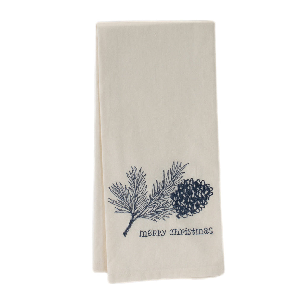 Pine and Plaid Christmas Tea Towel (Set of 3)