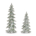 Frosted Evergreen Tree (Set of 2)