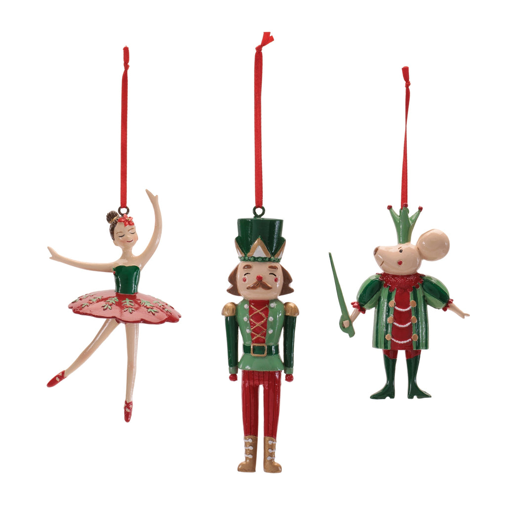 Nutcracker Ballet Ornament Set of 12