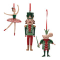 Nutcracker Ballet Ornament Set of 12