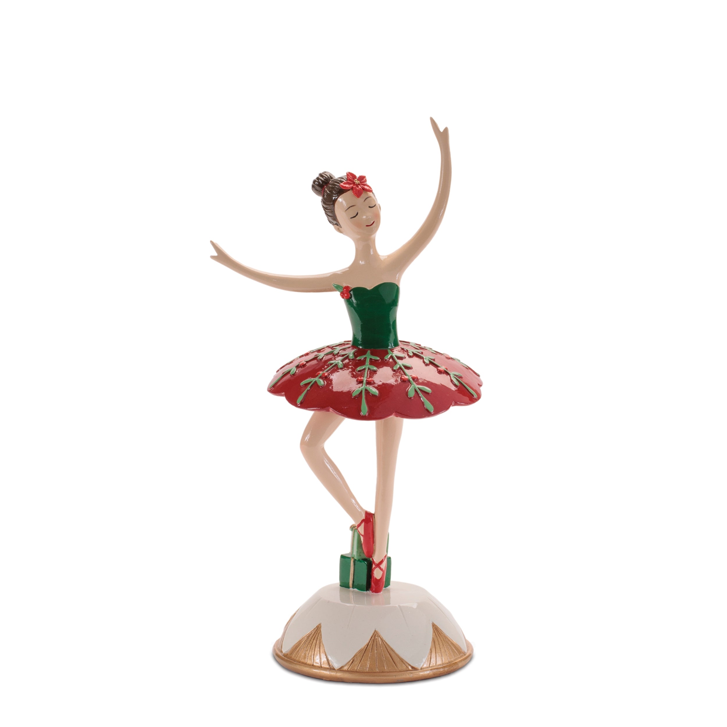 Nutcracker Soldier, Mouse & Ballerina Figurines (Set of 3)
