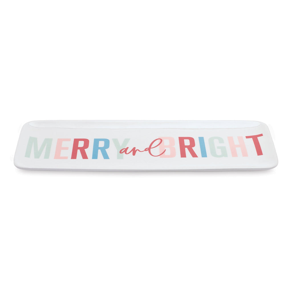 Merry and Bright Holiday Platter (Set of 4)