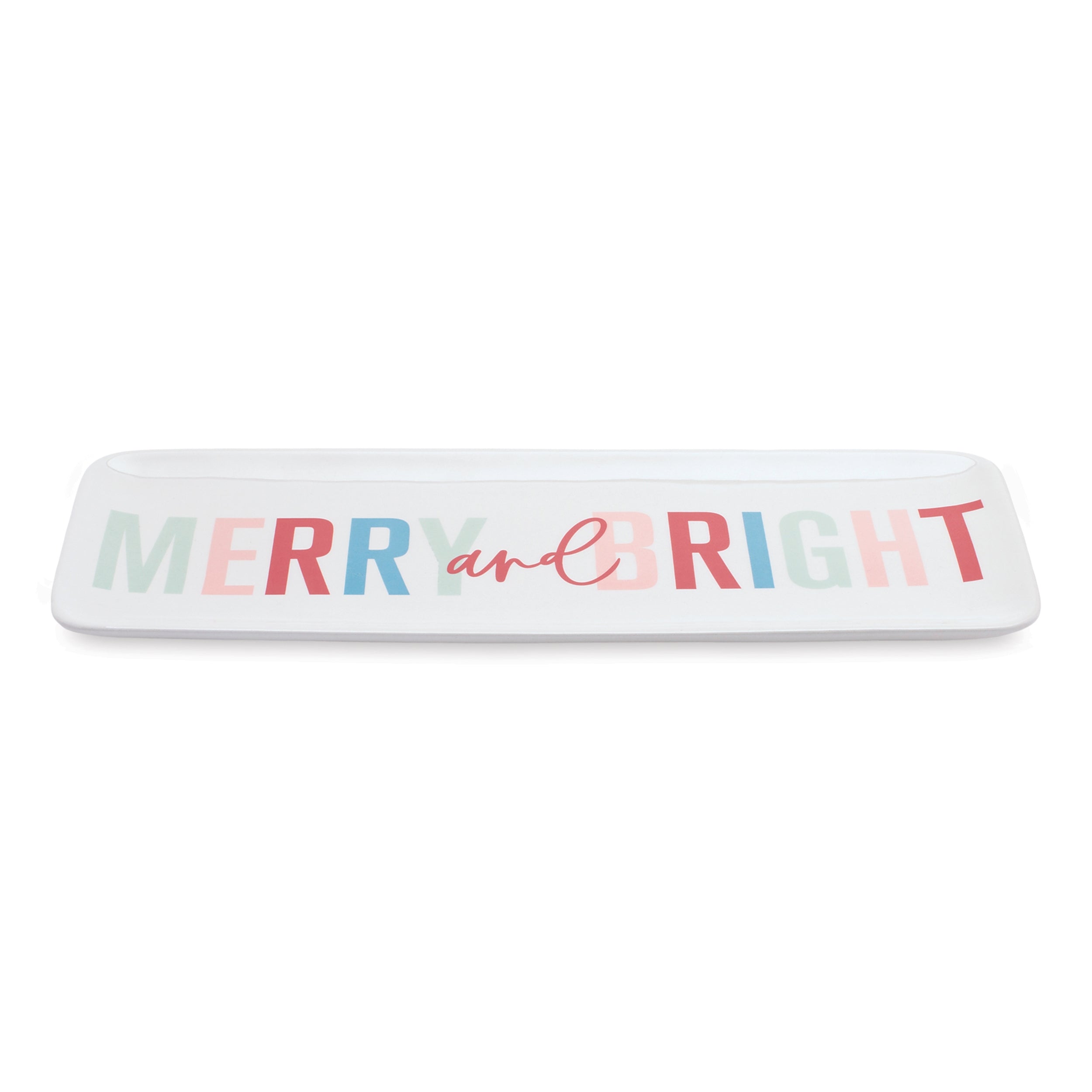 Merry and Bright Holiday Platter (Set of 4)