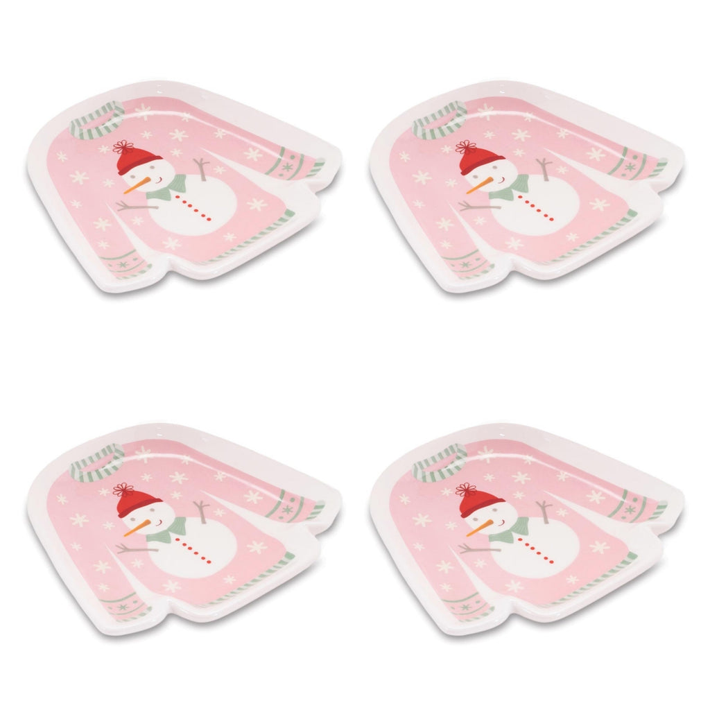 Ceramic Sweater Holiday Trinket Dish (Set of 4)