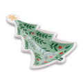 Holiday Tree Ceramic Trinket Dish (Set of 4)
