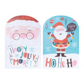 Whimsical Santa Christmas Wall Sign (Set of 2)