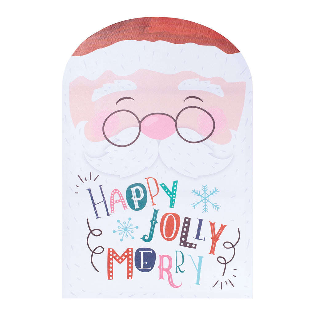 Whimsical Santa Christmas Wall Sign (Set of 2)