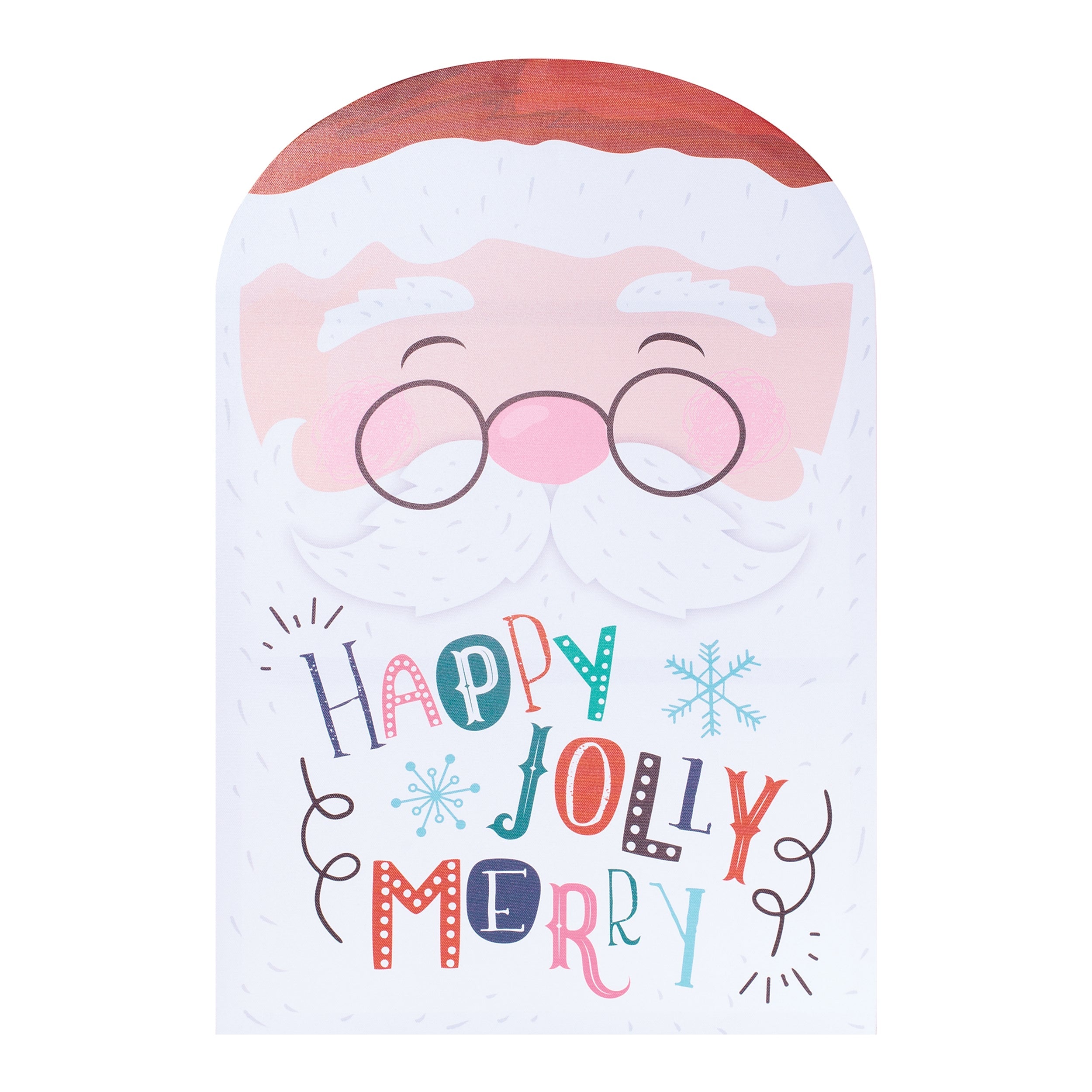 Whimsical Santa Christmas Wall Sign (Set of 2)