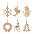 Aluminum Ornament Assortment Set of 6