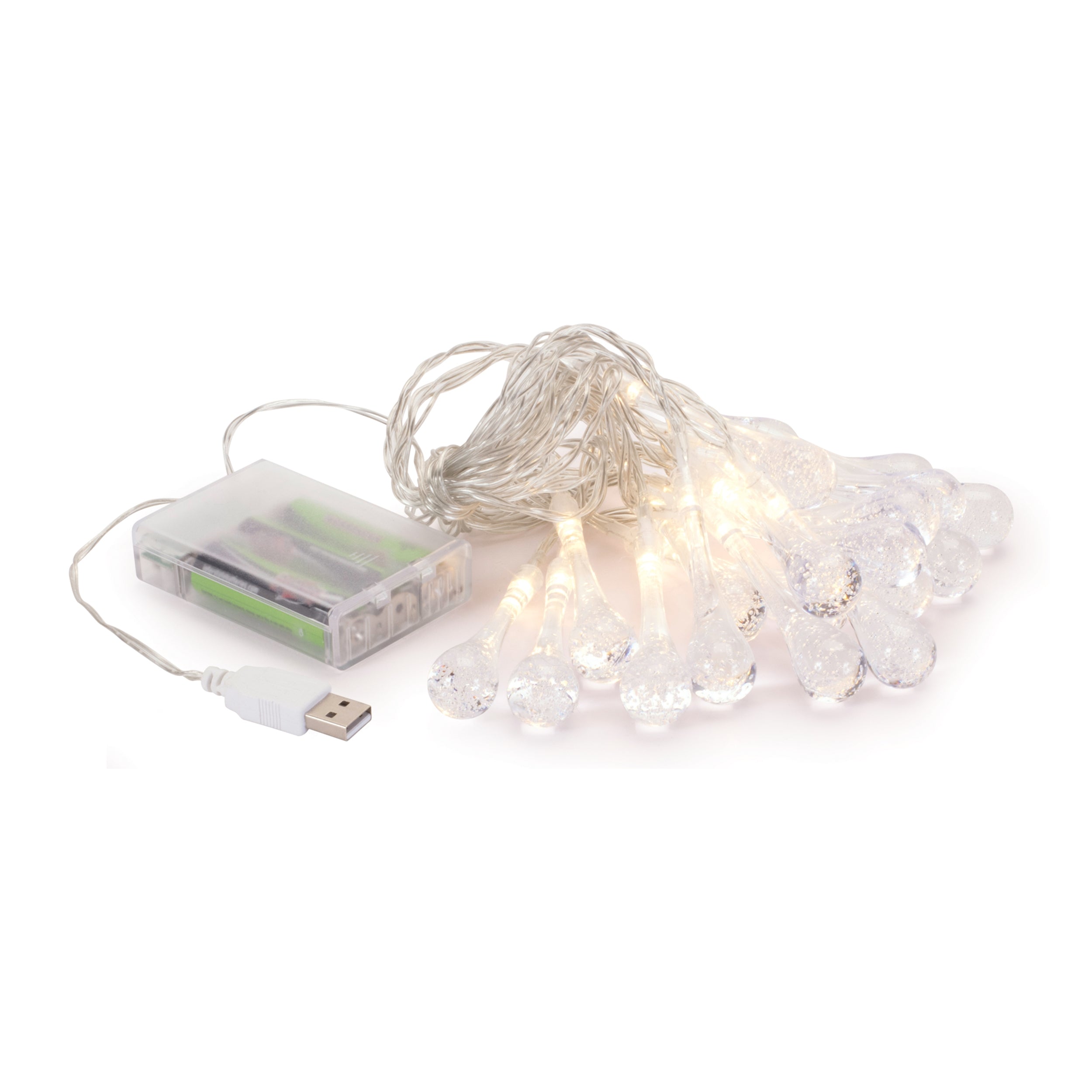 LED Icicle Light Strand (Set of 2)