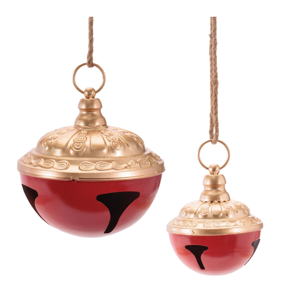 Decorative Jingle Bell Ornament (Set of 2)