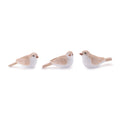 Glittered Bird Figurine (Set of 6)