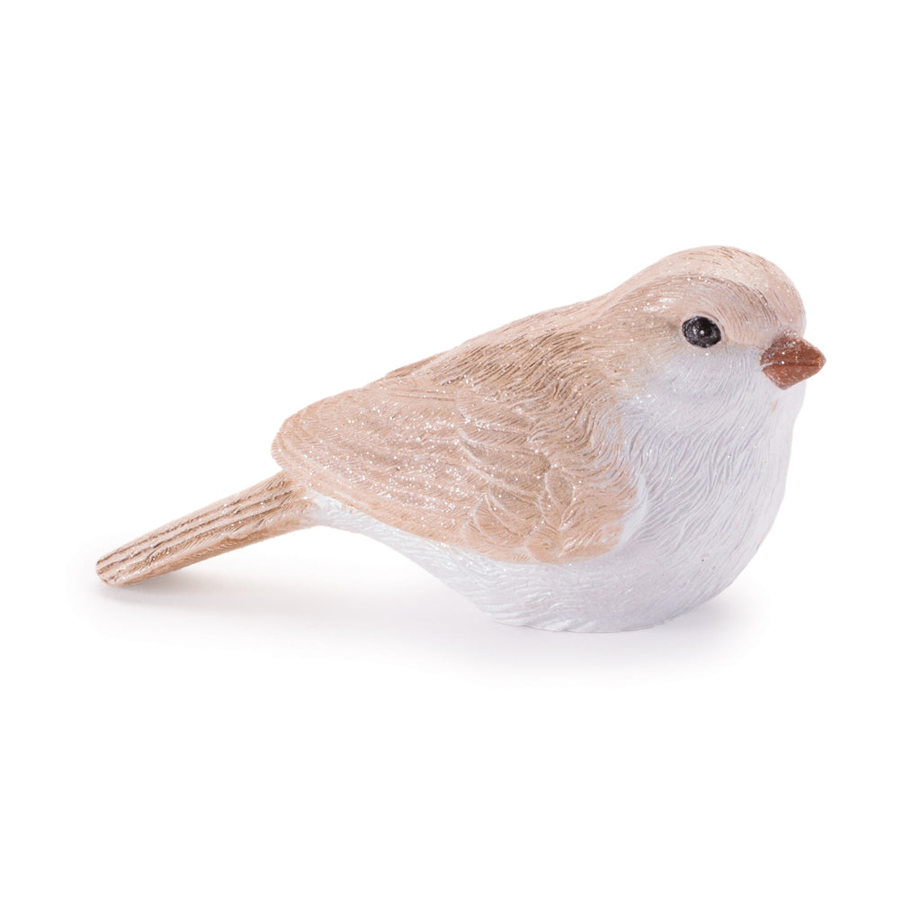 Glittered Bird Figurine (Set of 6)