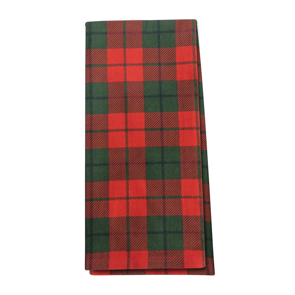 Plaid and Merry Christmas Tea Towel (Set of 3)