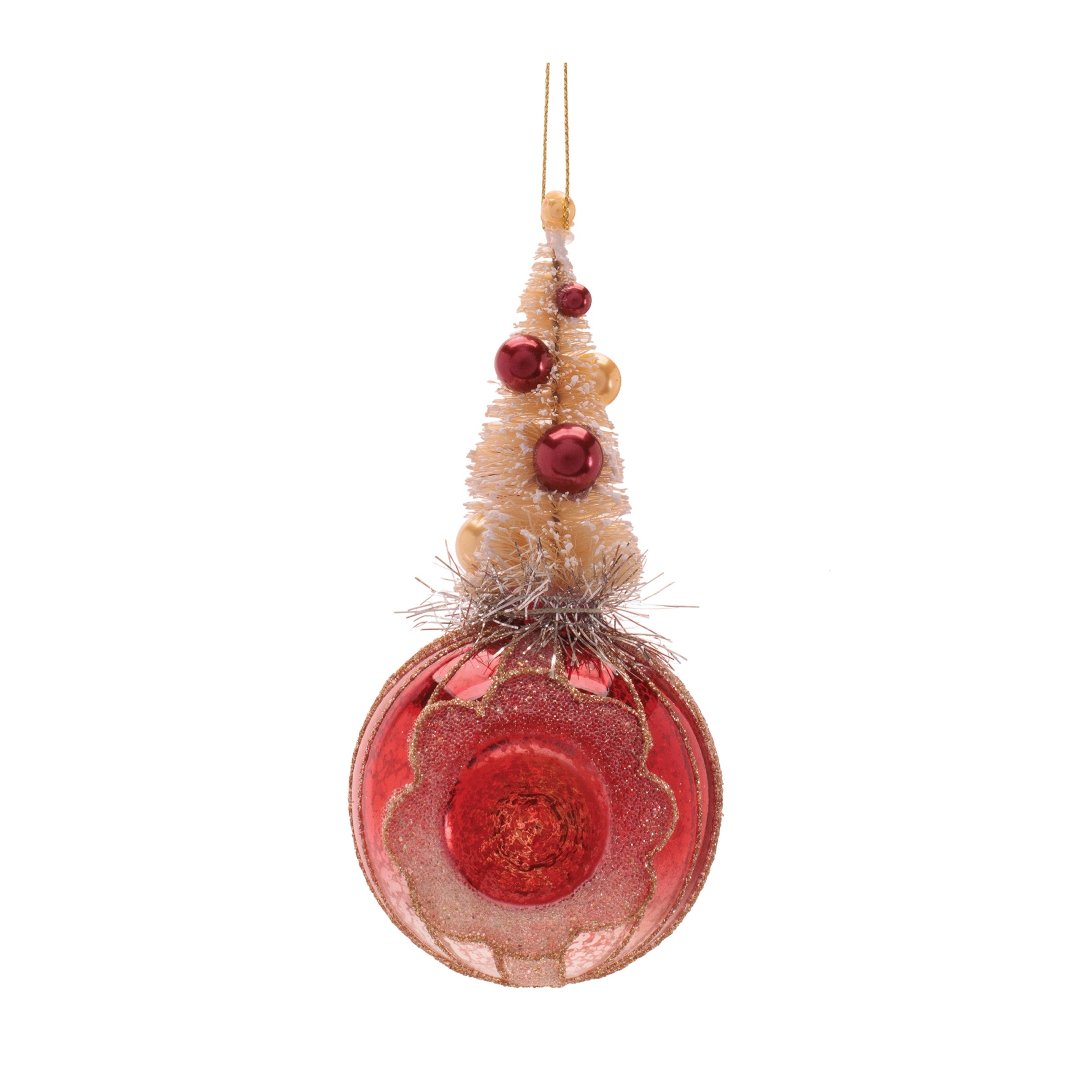 Vintage Reflector Tree Ornament (Set of 12)