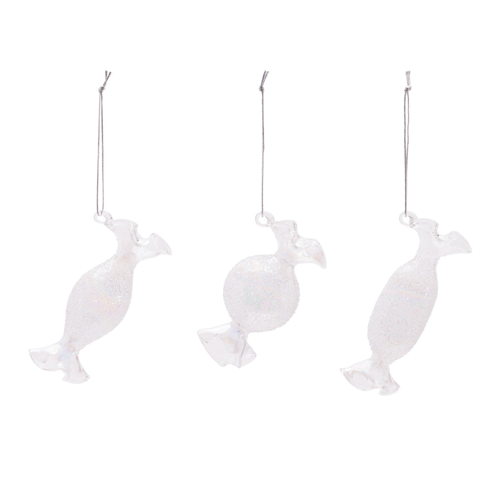 Glass Candy Ornament Set of 24