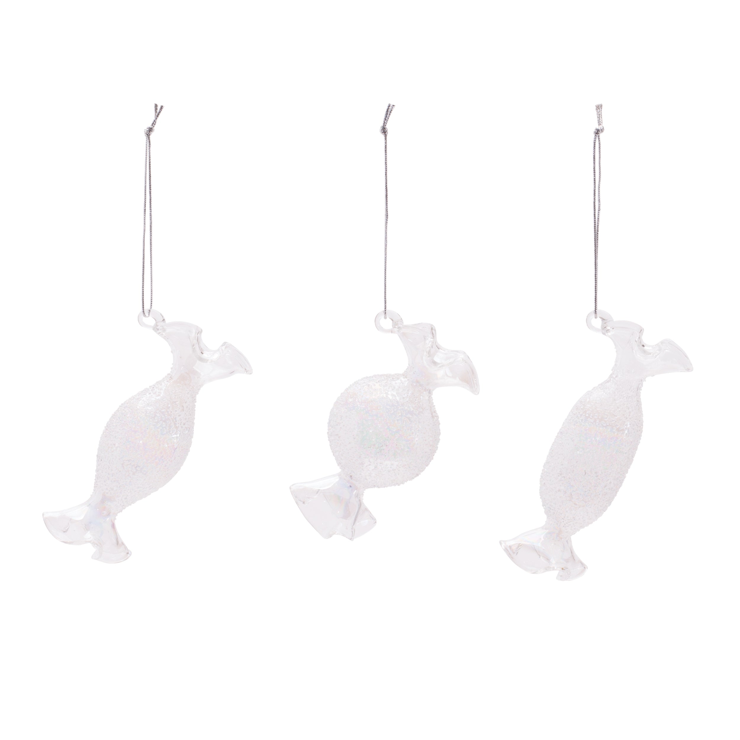 Glass Candy Ornament Set of 24