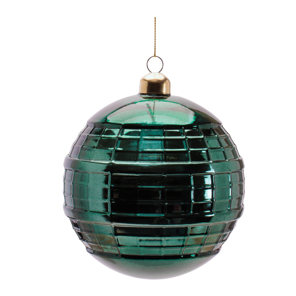 Glass Ball Ornament Set of 4