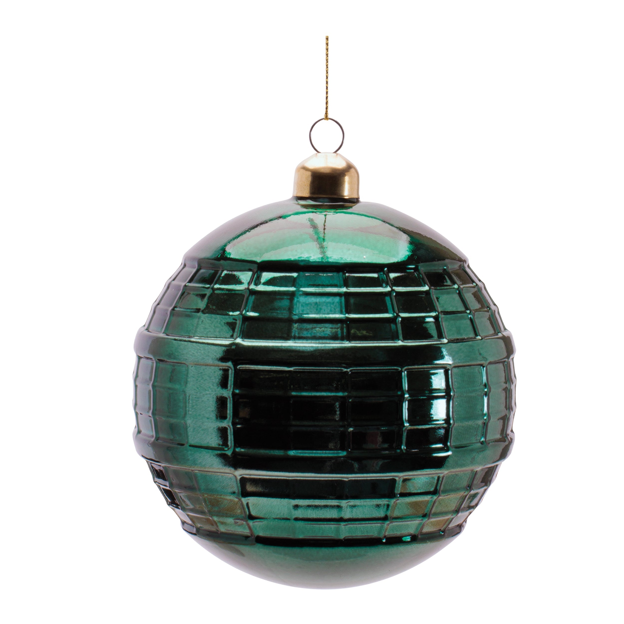 Glass Ball Ornament Set of 4