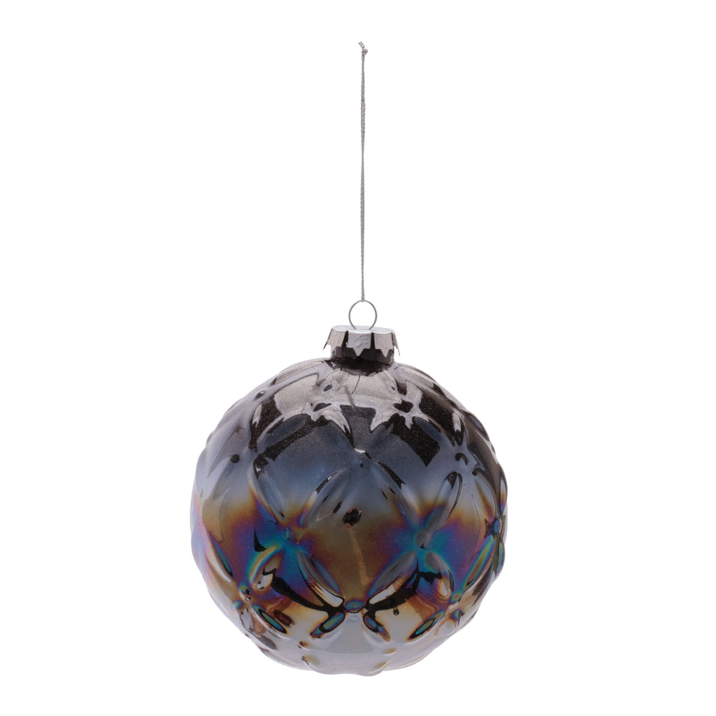 Glass Ball Ornament Set of 4 Ð 5"