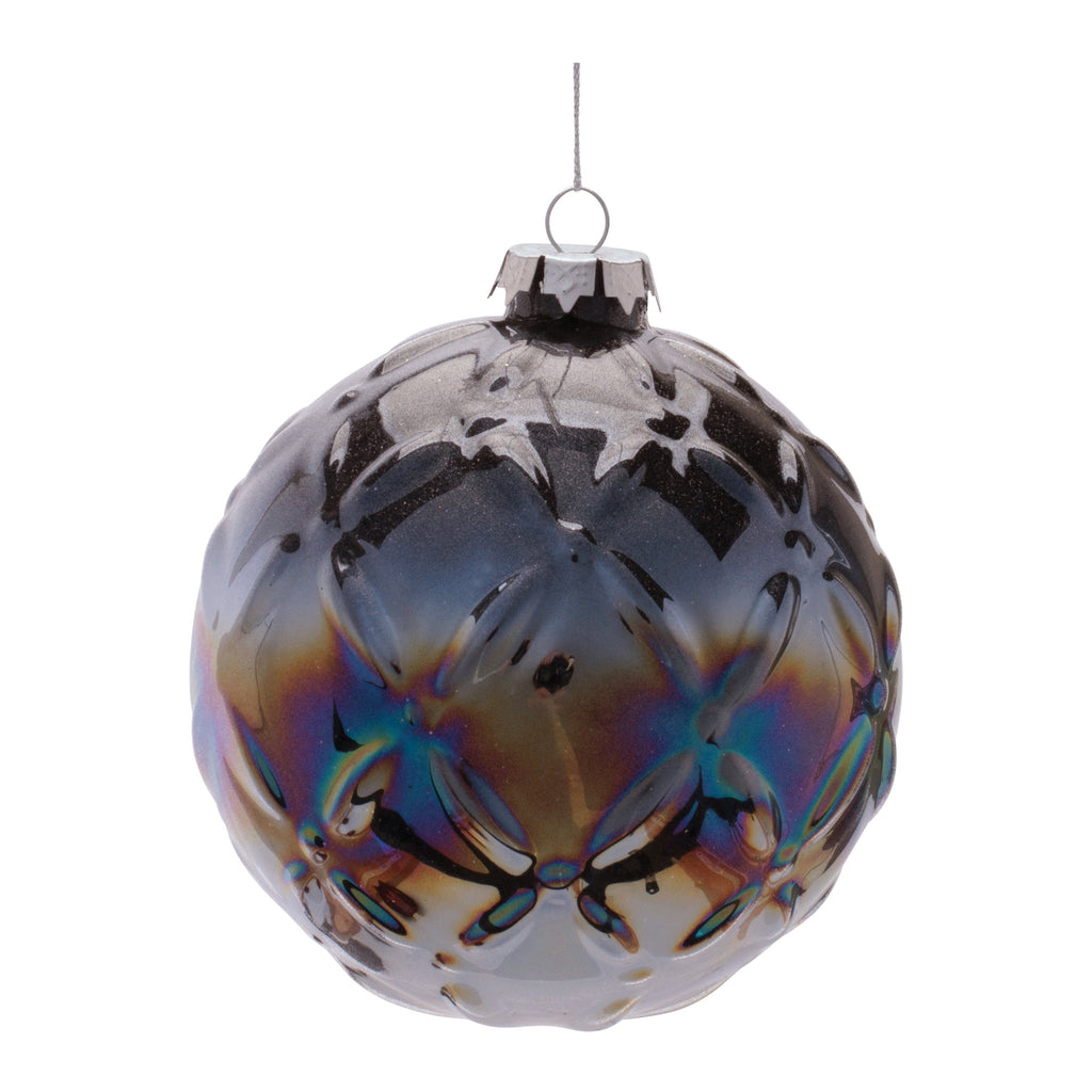 Glass Ball Ornament Set of 4 Ð 5"