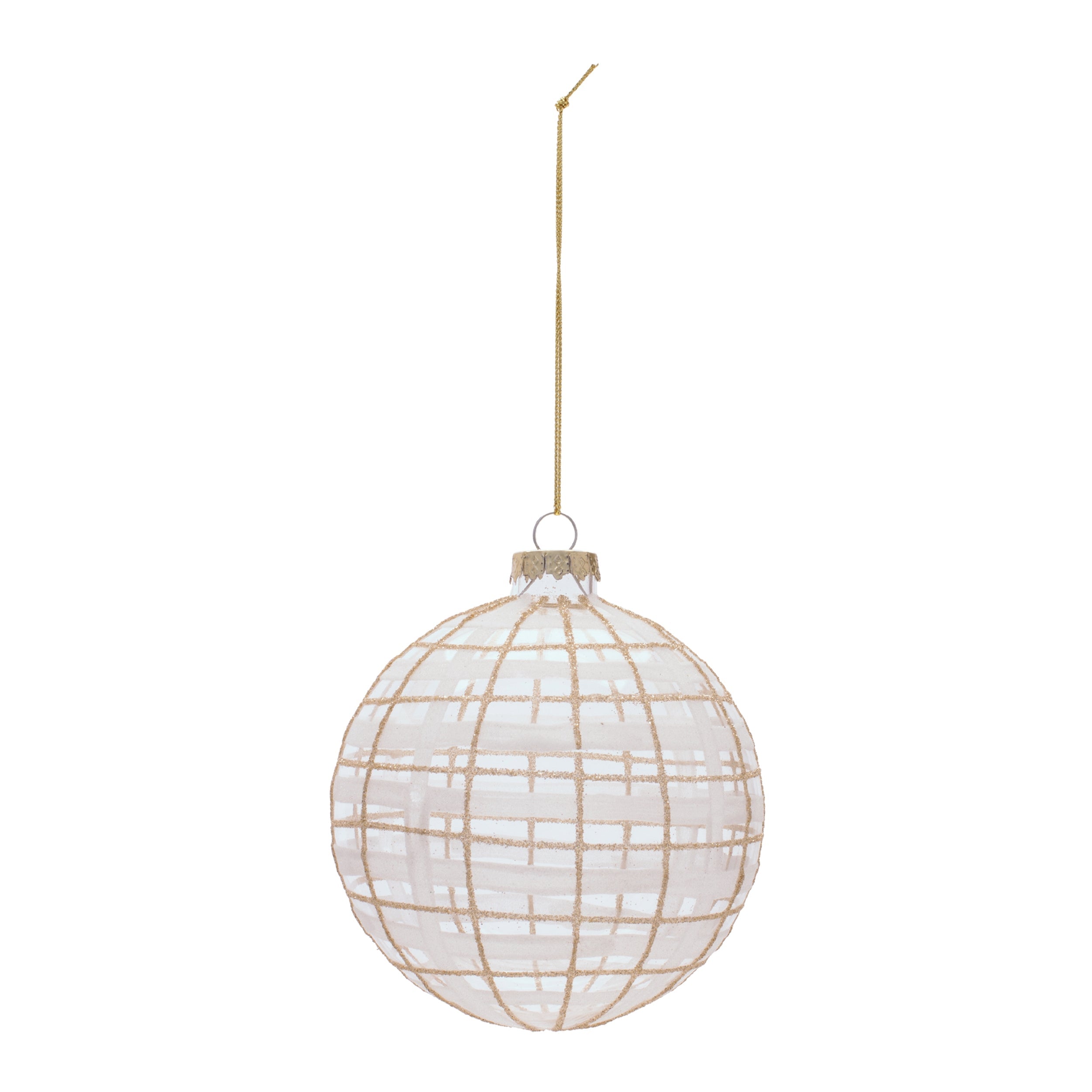 Glass Ball Ornament Set of 6 Ð 4"
