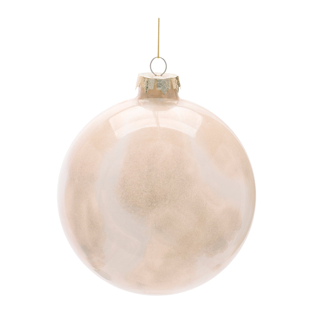Frosted Glass Ball Ornament (Set of 8)