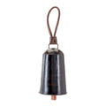 Iron and Leather Bell Set of 2 Ð 8"H