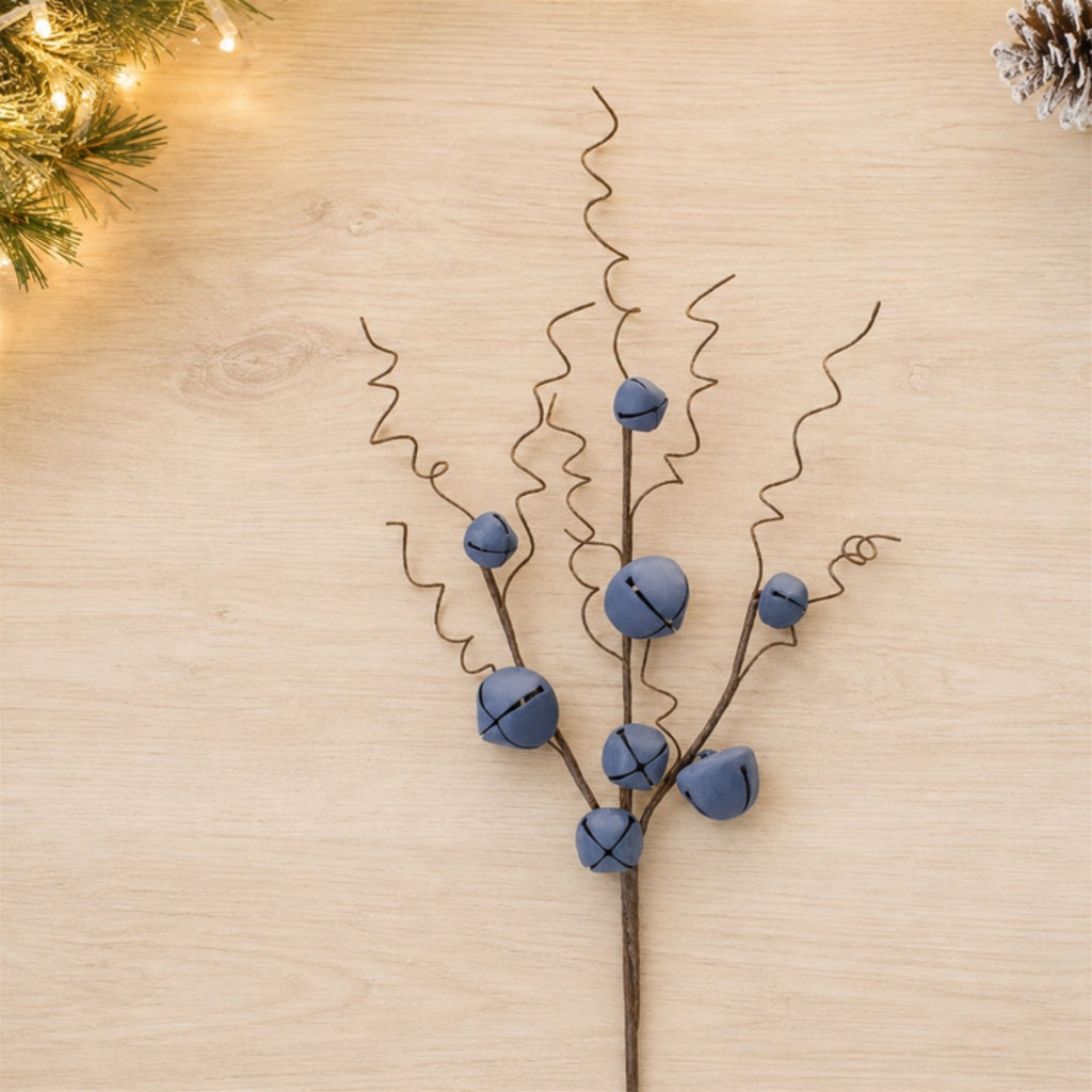 Rustic Jingle Bell Stem (Set of 4)
