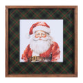 Framed Santa Claus Wall Art Print 15.5"H