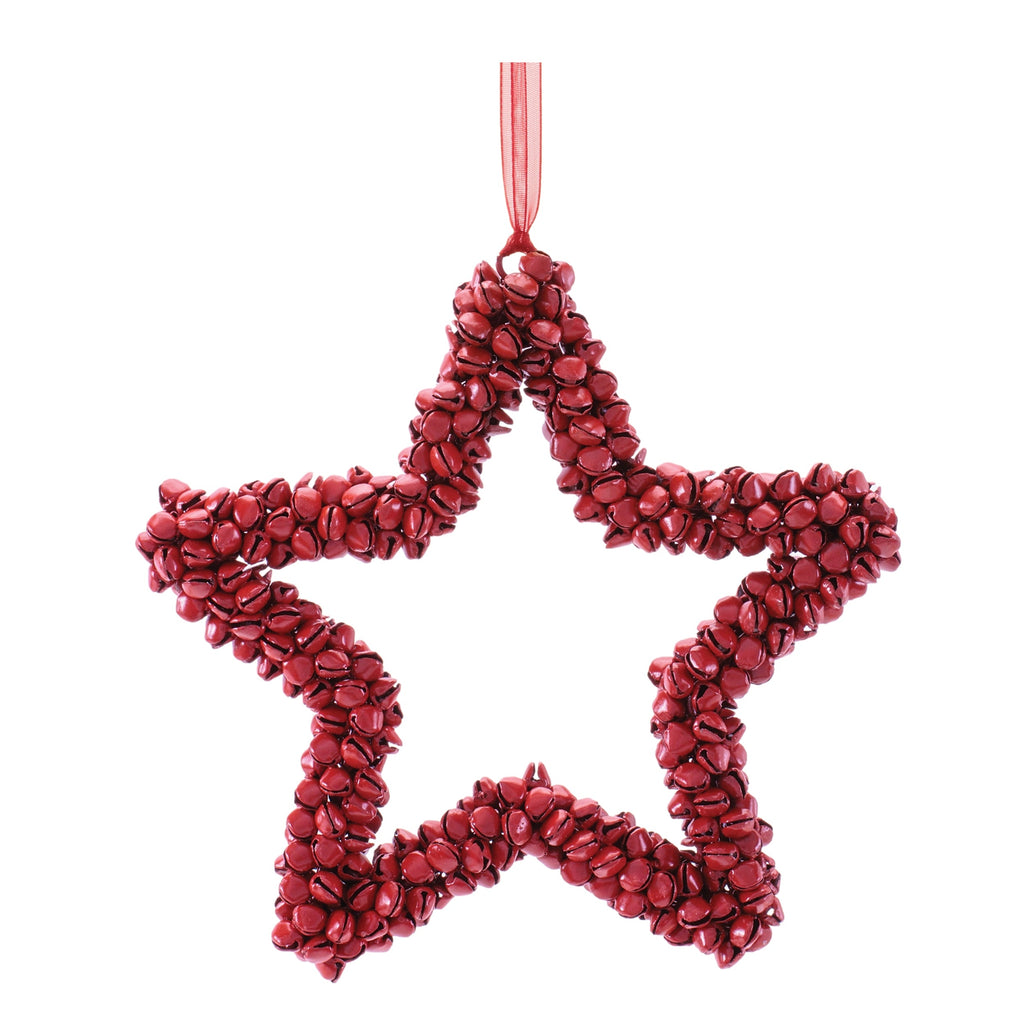 Iron Star Ornament Set of 6 Ð 6.5"H
