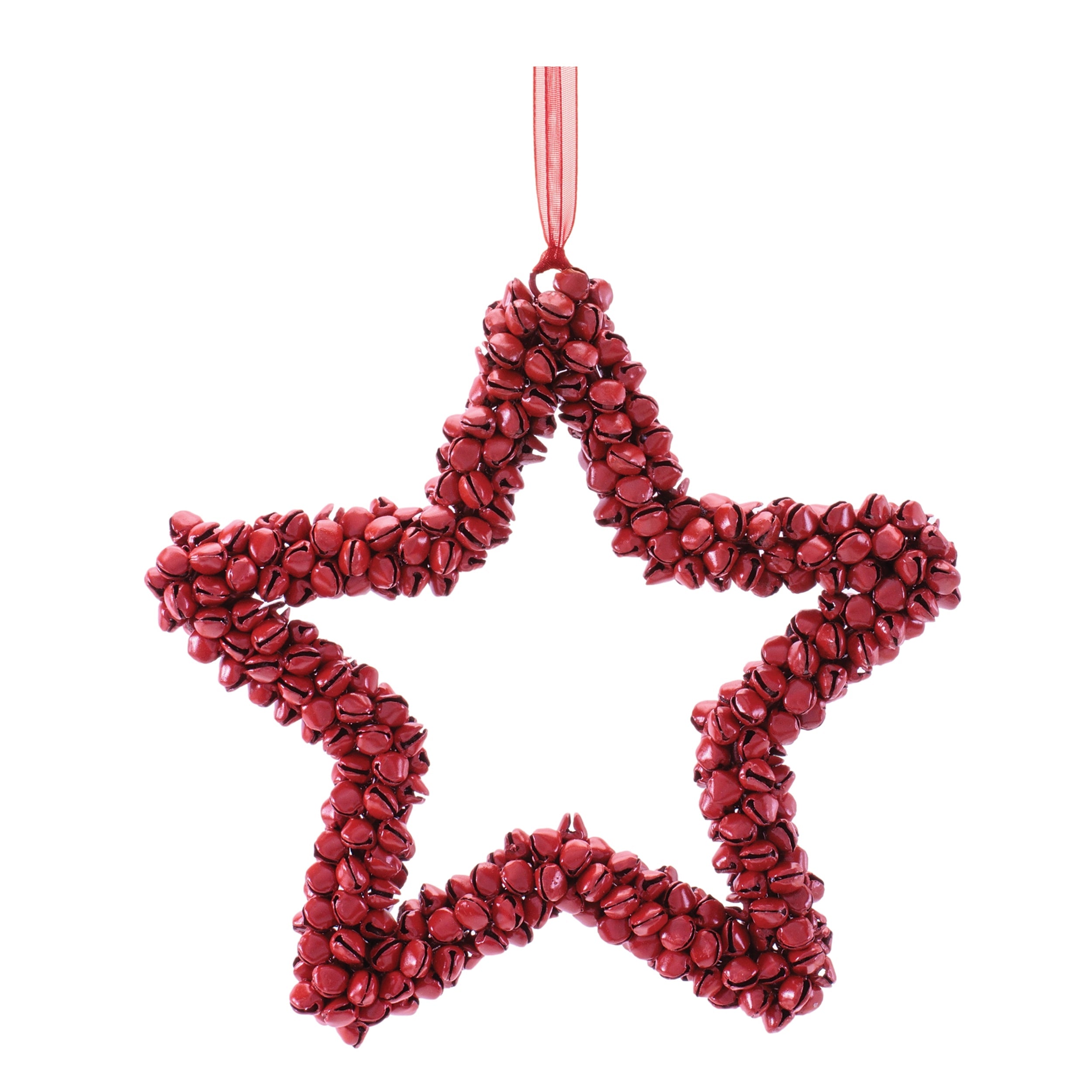 Iron Star Ornament Set of 6 Ð 6.5"H
