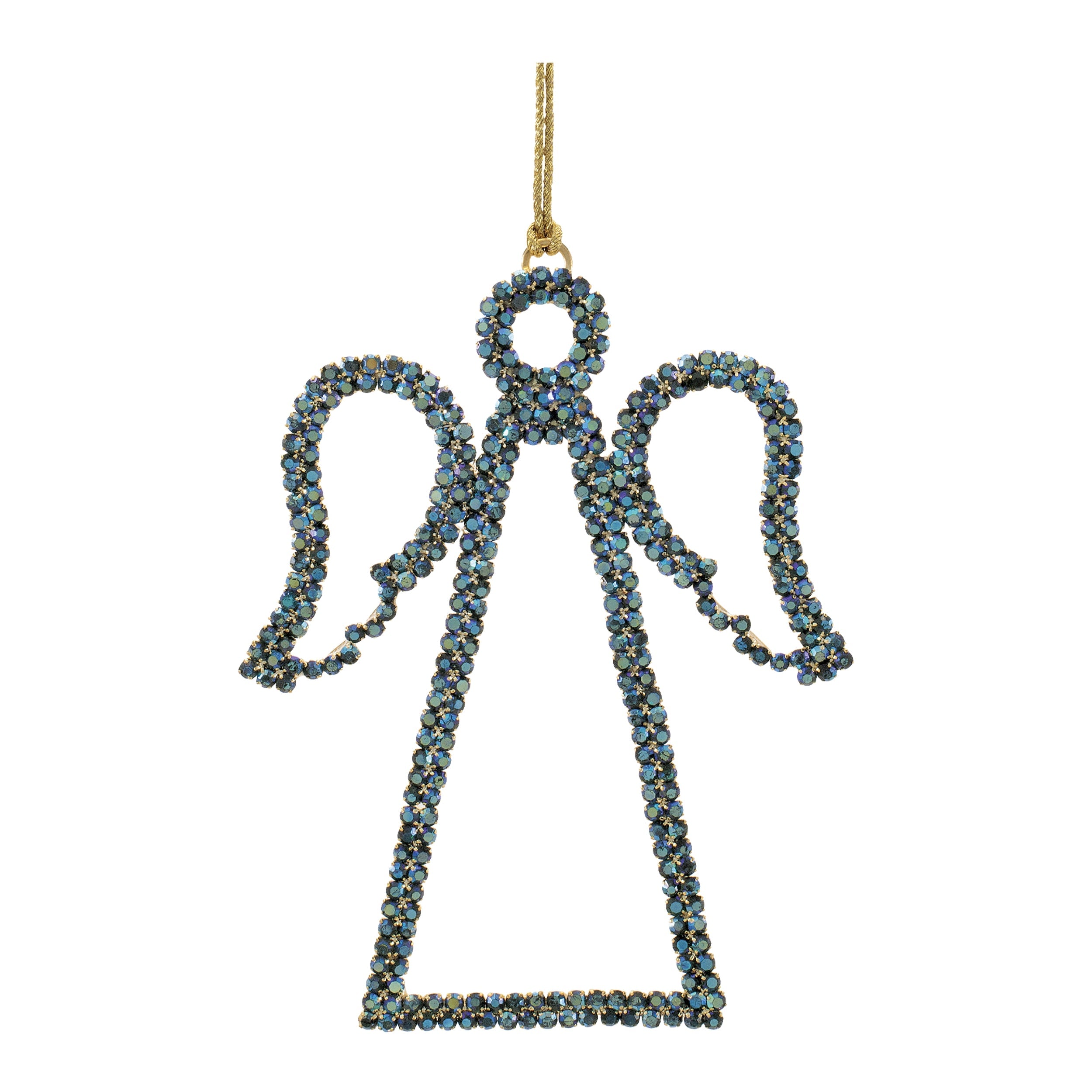 Angel Ornament Set of 4 Ð 5.25"H Iron & Acrylic