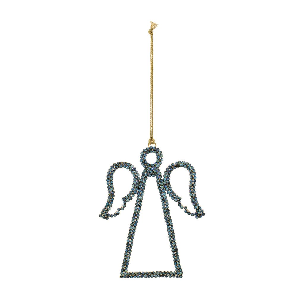 Angel Ornament Set of 4 Ð 5.25"H Iron & Acrylic