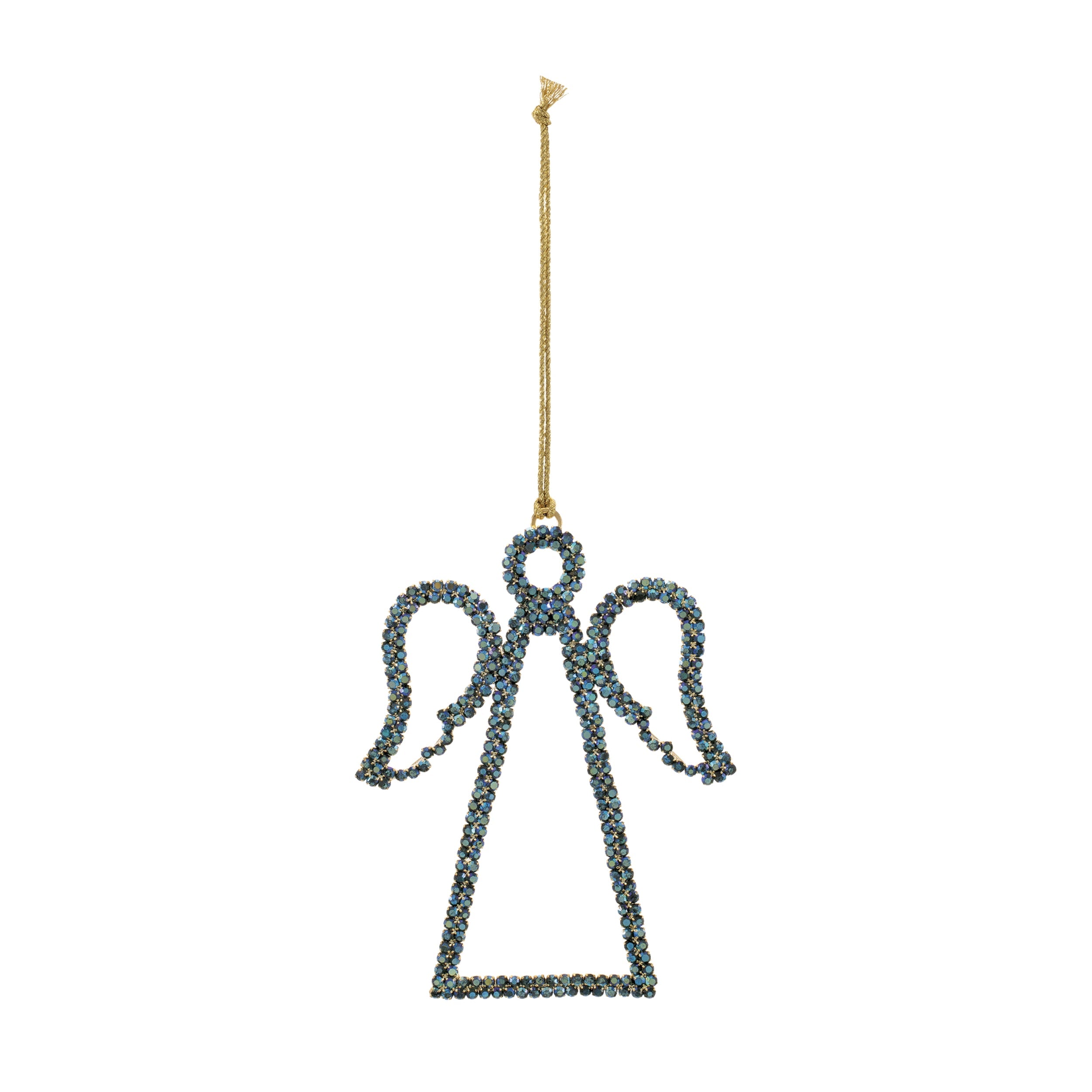 Angel Ornament Set of 4 Ð 5.25"H Iron & Acrylic