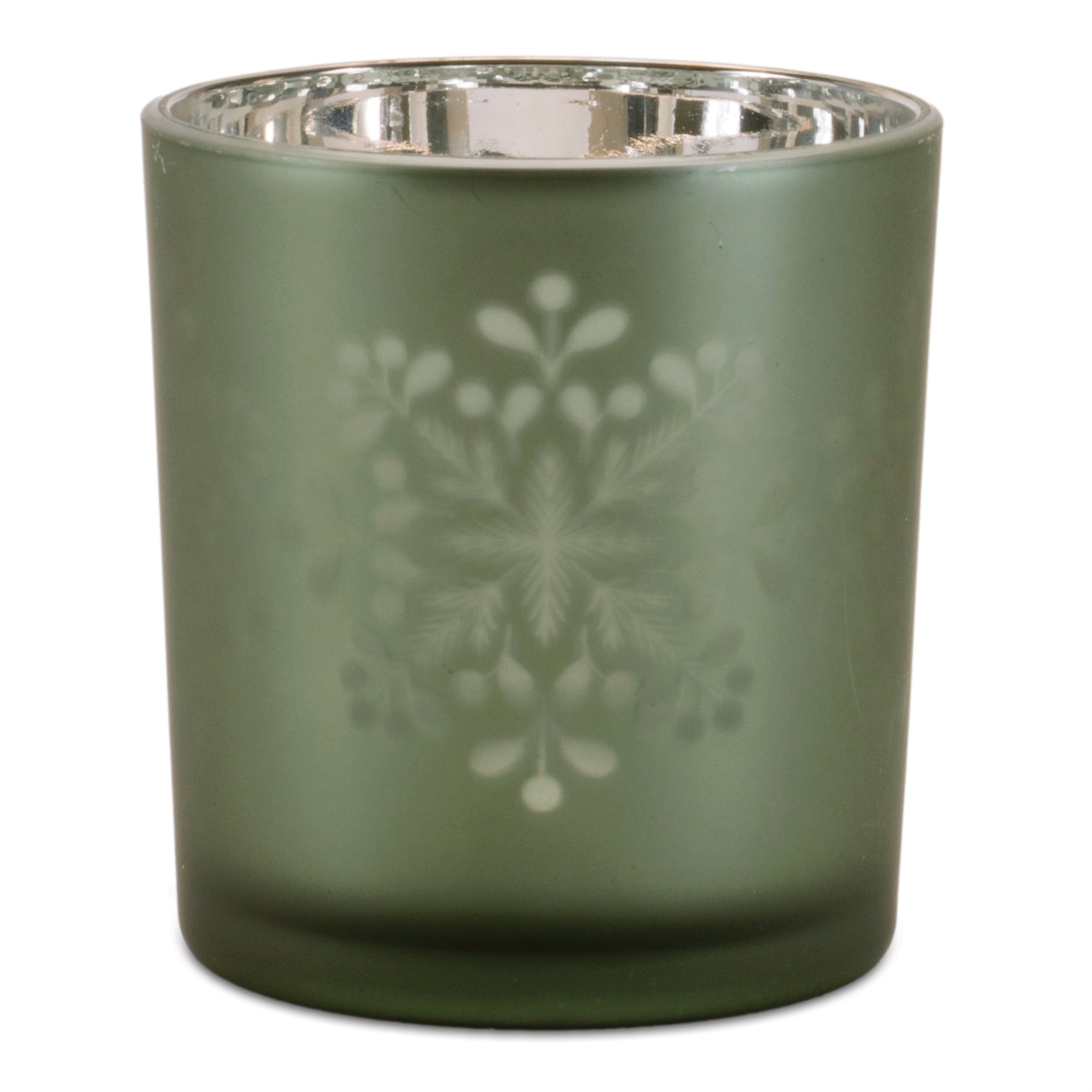 Frosted Snowflake Votive Holder (Set of 3)