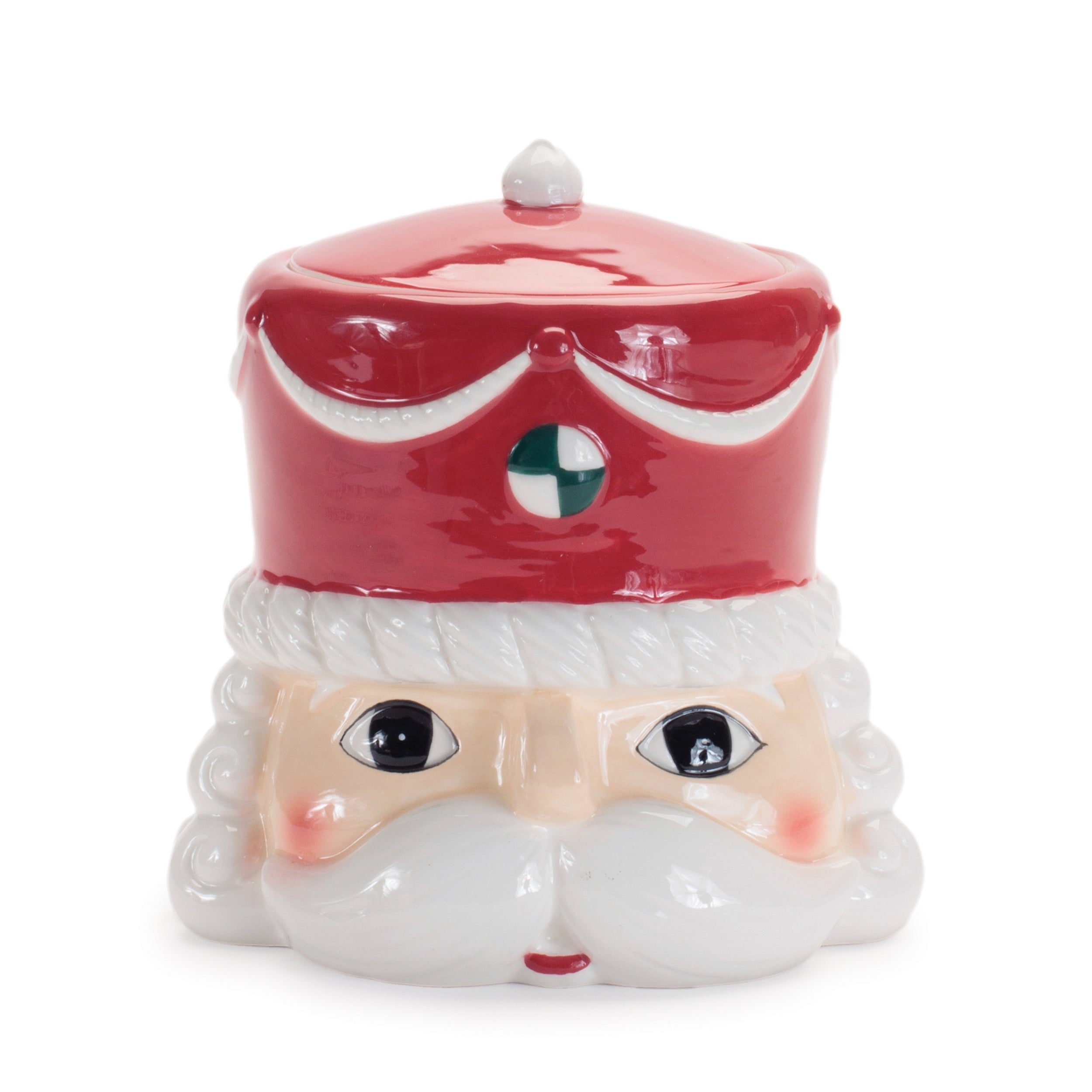 Ceramic Nutcracker Canister (Set of 2)