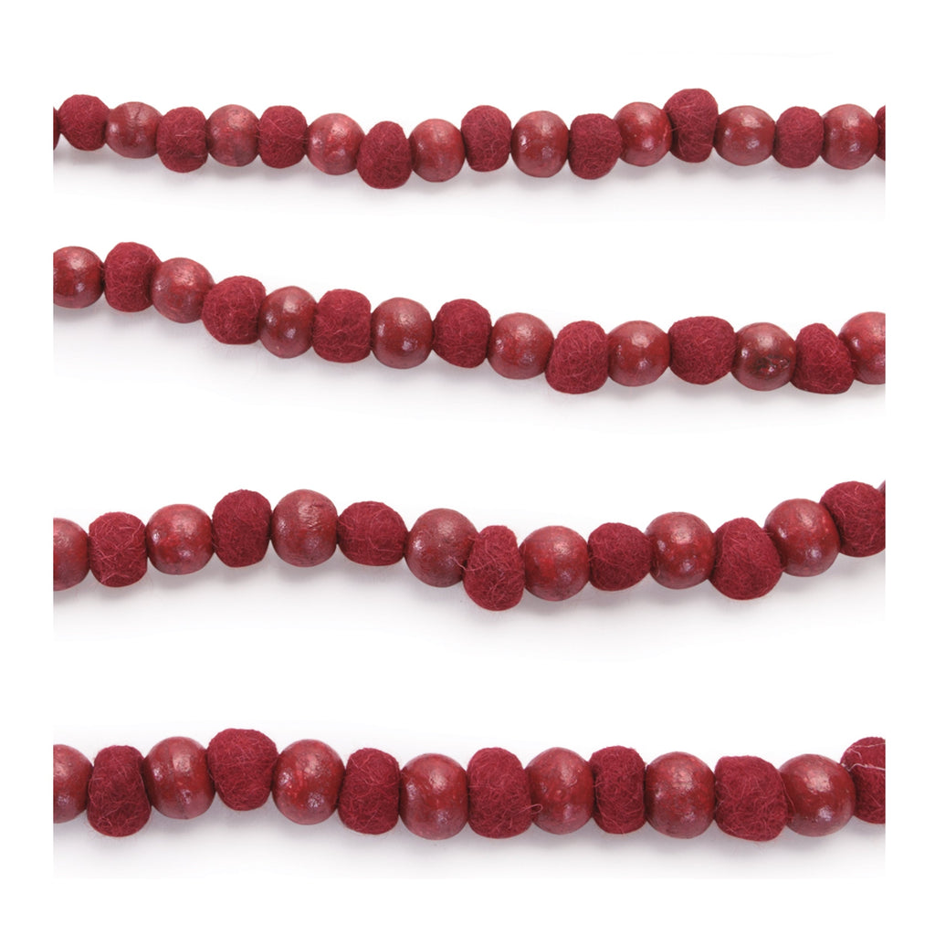 Wood Bead Garland (Set of 2)