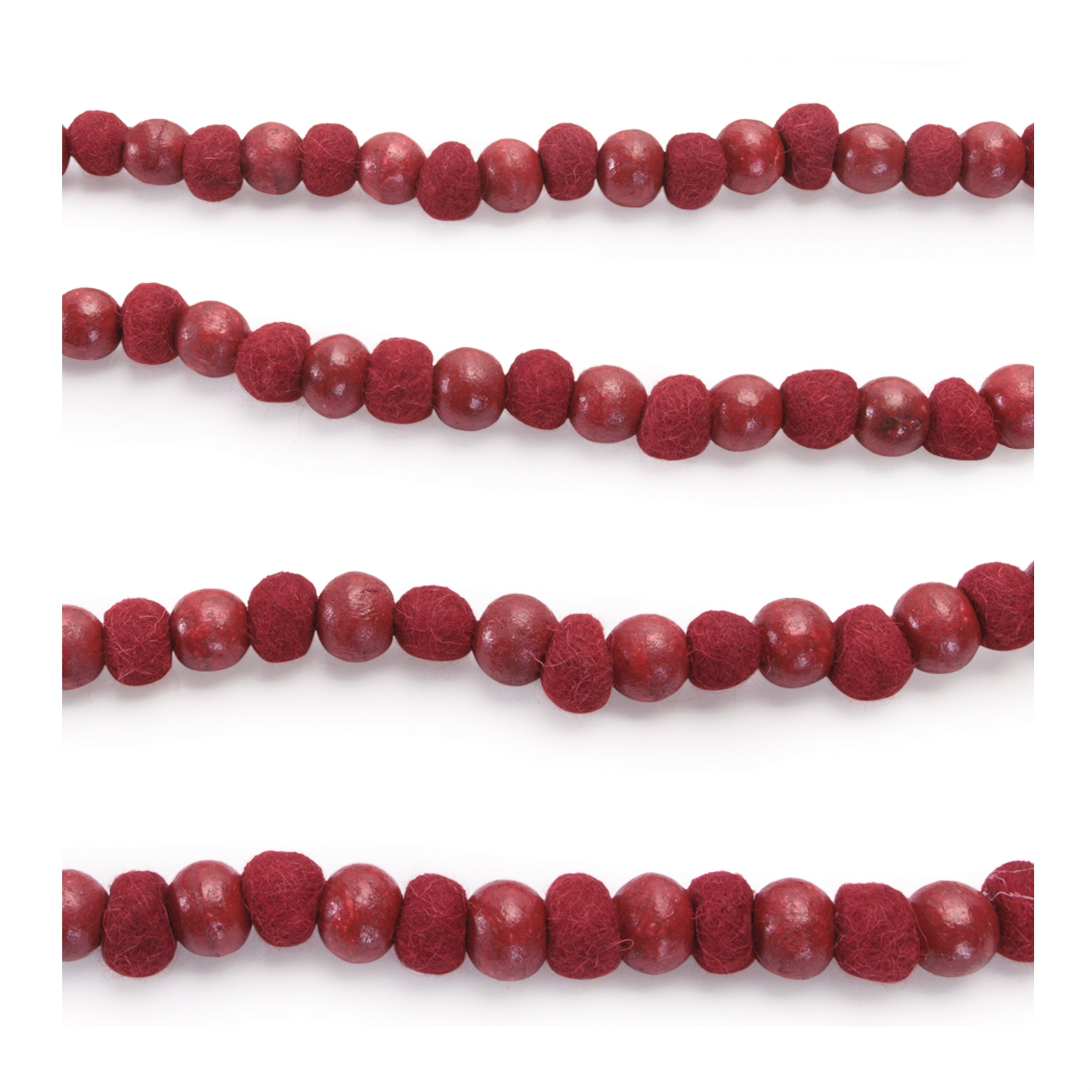 Wood Bead Garland (Set of 2)