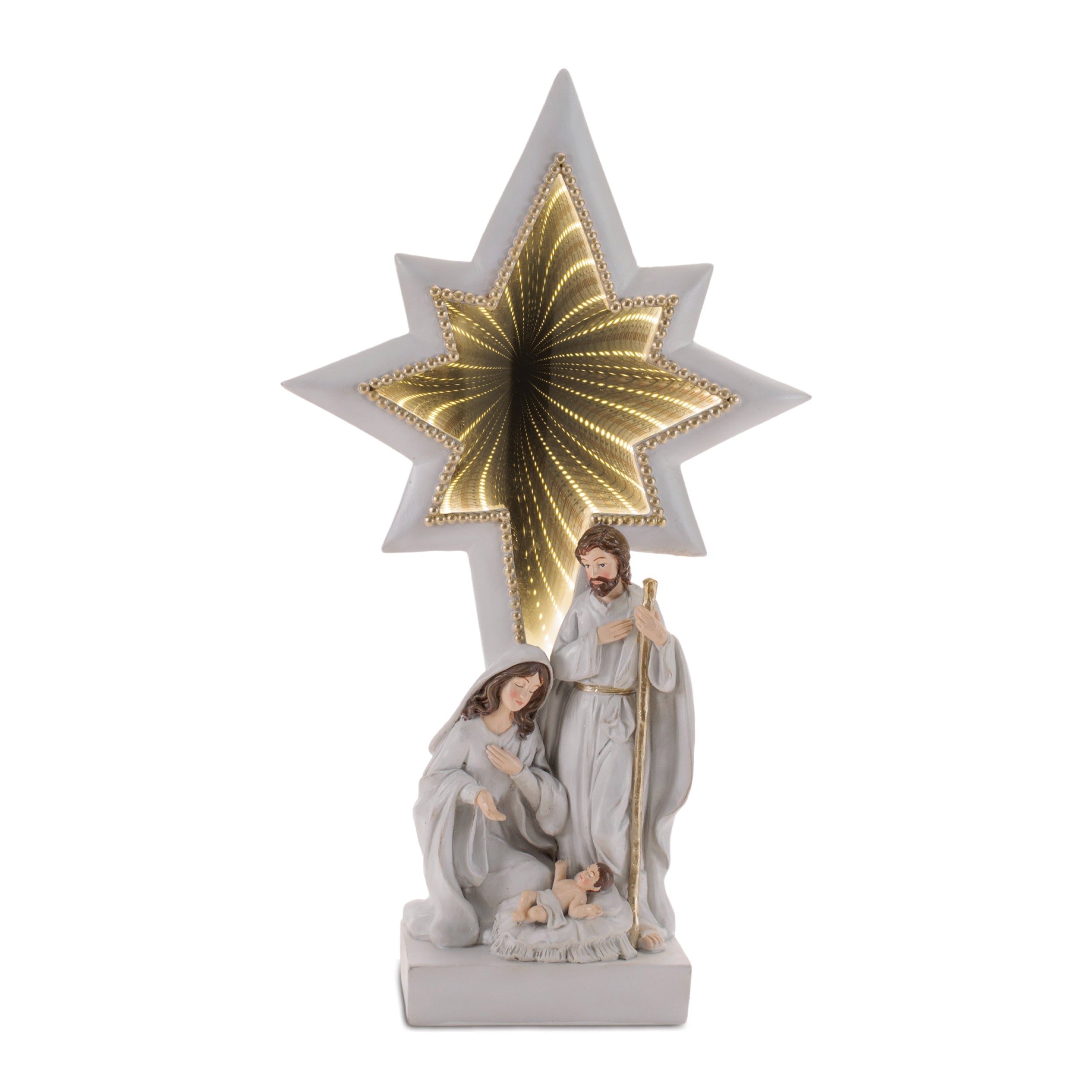 Holy Family Nativity with EkkoLight Star