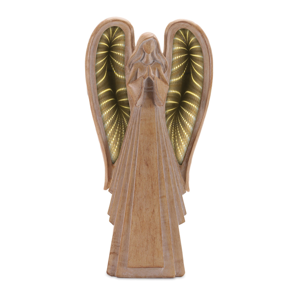 Angel with EkkoLight Wings Figurine 15.5"H