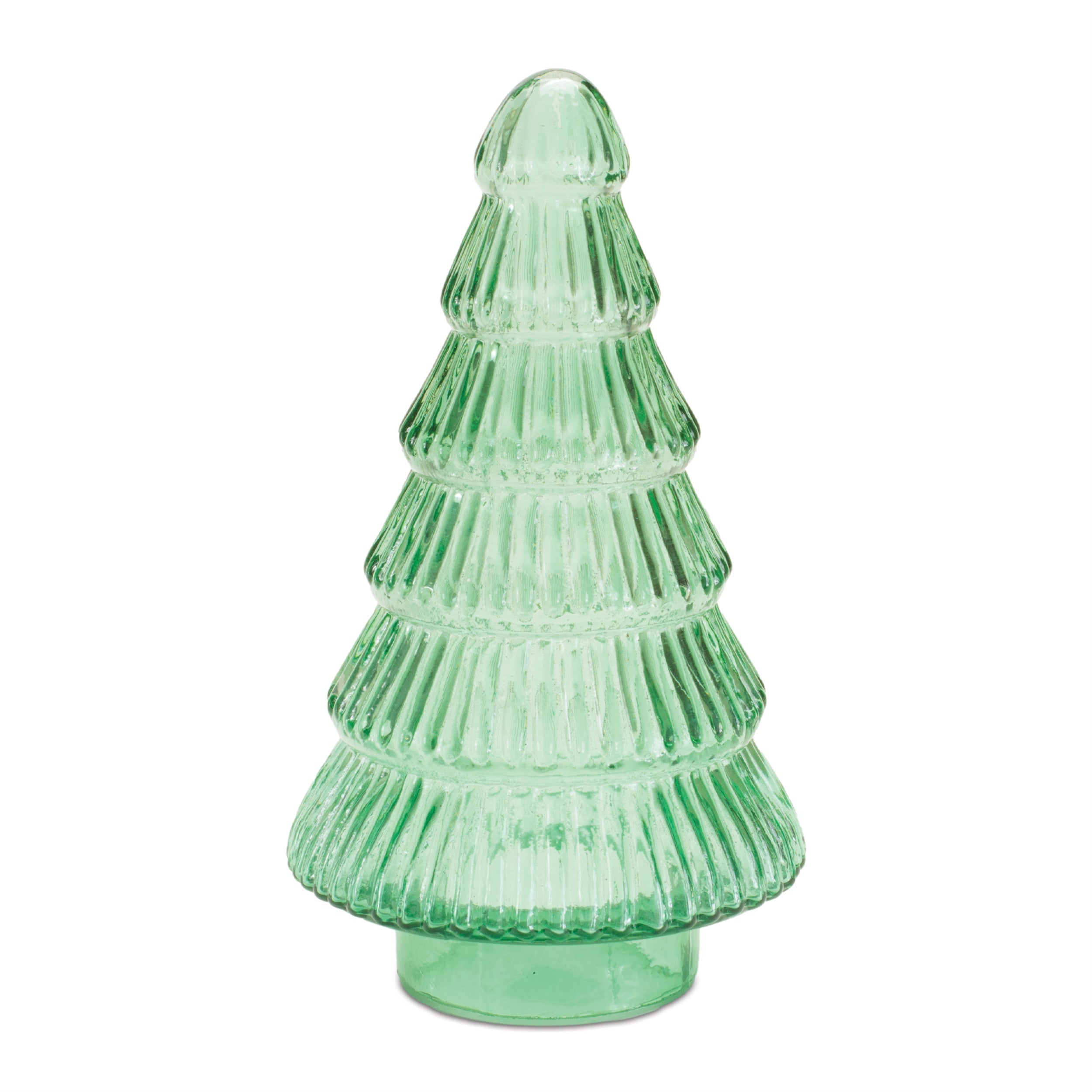 Textured Glass Christmas Tree (Set of 2)