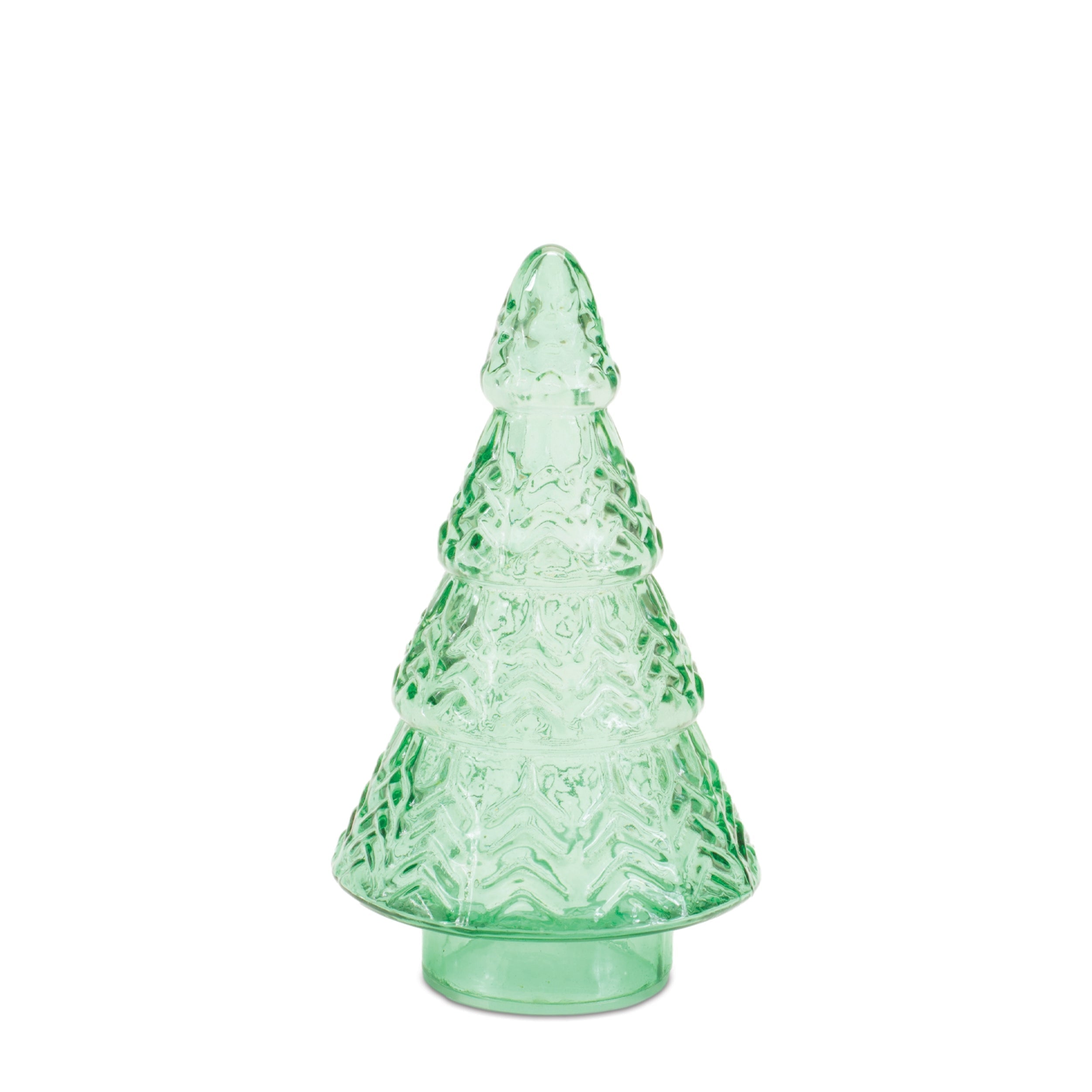 Textured Glass Christmas Tree (Set of 2)