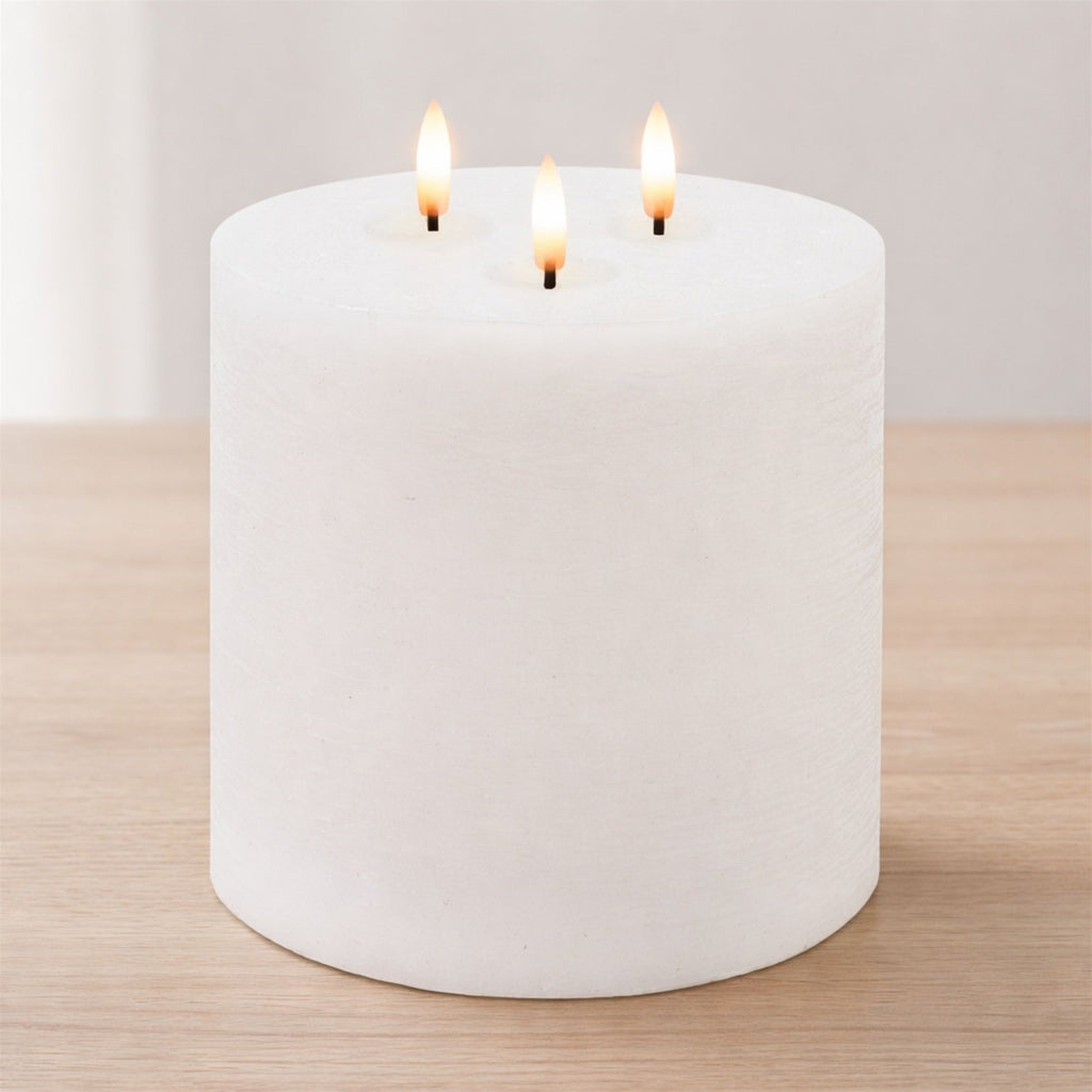 FIA White Triple Wick Candle (Set of 2)
