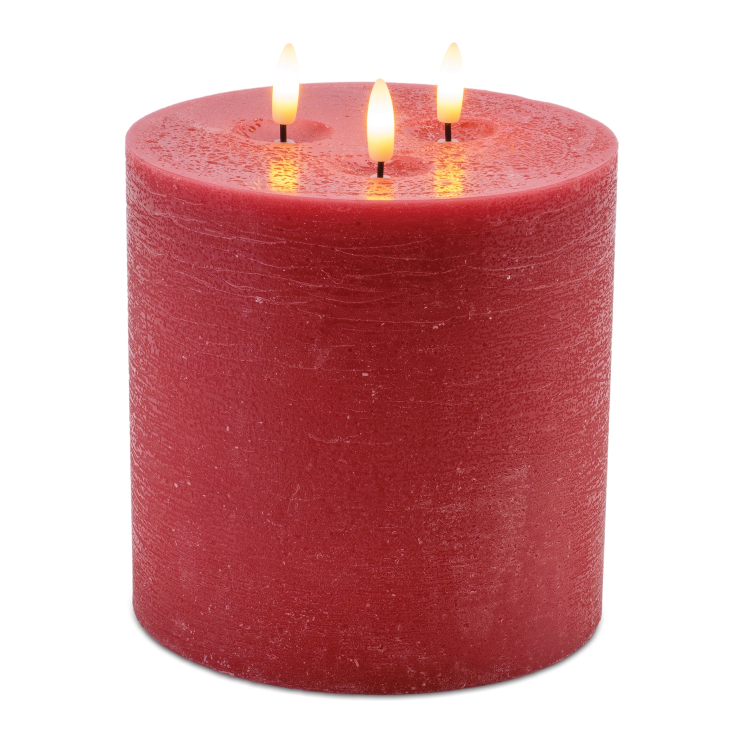 FIA Red Triple Wick Candle (Set of 2)
