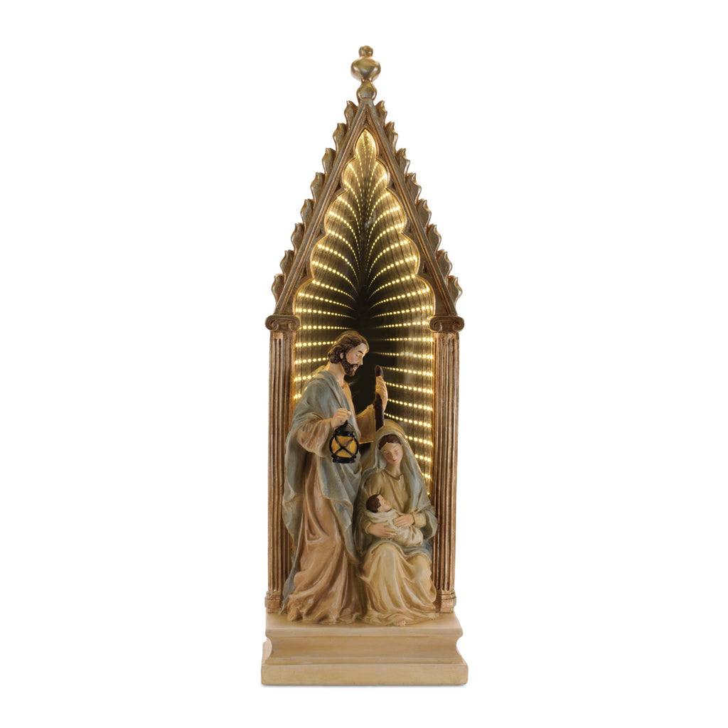Holy Family Nativity with Ekkolight Arch