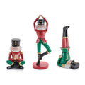 Yoga Nutcracker Soldier Figurines (Set of 3)