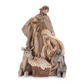 Holy Family with Farn Animals 11"H